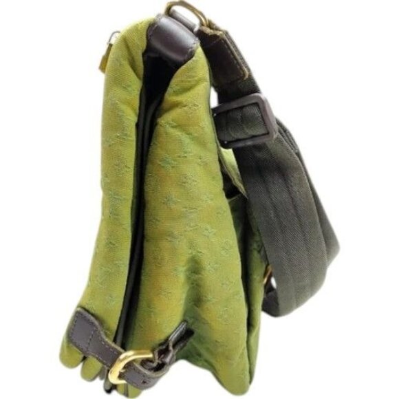 291354BM (L5) Louis Vuitton Crossbody Bag Green Monogram Miniline - Picture 2 of 9